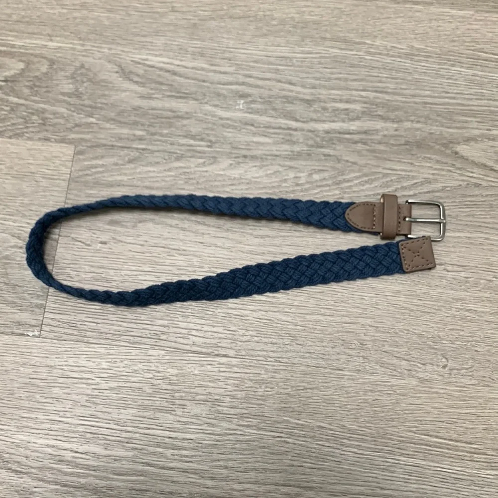 OshKosh B’gosh blue and brown braided belt - size S